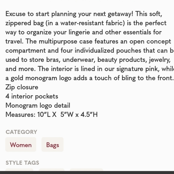 Victoria secret-Bra Satchel - Picture 2 of 2